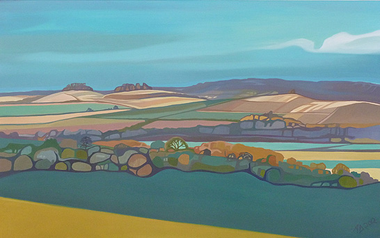 A new commission of Wittenham Clumps