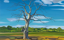 Dead Tree at Hitchcopse Pit