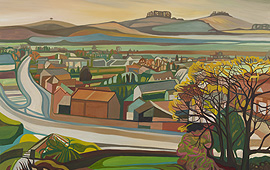 View from Dorchester Abbey