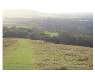 Looking down on Princes Risborough