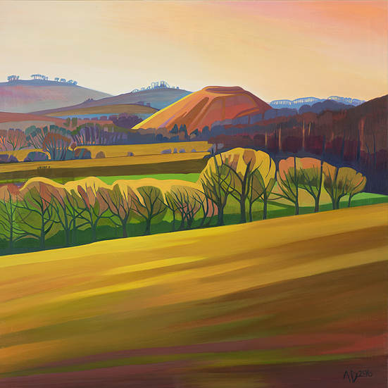 Silbury from the Sanctuary