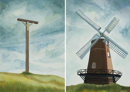 Coombe Gibbet & Witon W